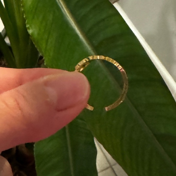 Adjustable gold “yeehaw” ring - Picture 3 of 4